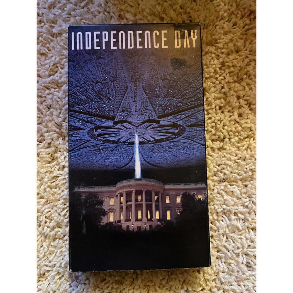 Independence Day 1996 Jeff Goldblum Will Smith VHS